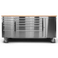 Safewell72Inch Stainless Steel Tool Cabinet with Side Door